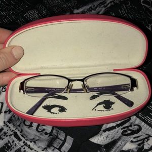 Kate spade glasses and case